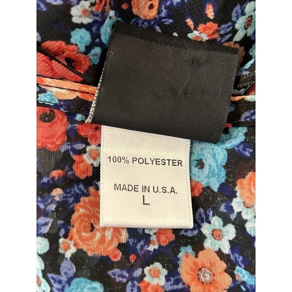 Bobeau Floral Kimono/Wrap Size Large (12/14) - Picture 4 of 12